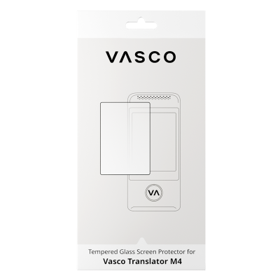 Grūdinto stiklo ekrano apsauga, skirta Vasco Translator M4